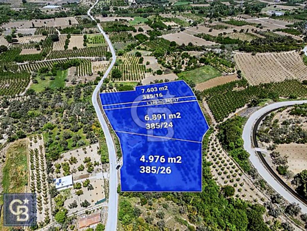 Çanakkale Umurbey'de yola cephe satılık arazi