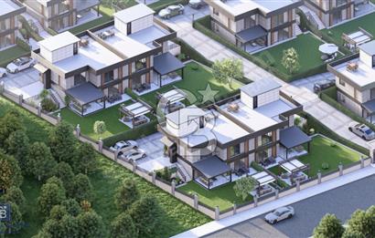 SATILIK ARNAVUTKÖY DURUSU GÖL VE ORMAN MANZARALI 4+1 VİLLA