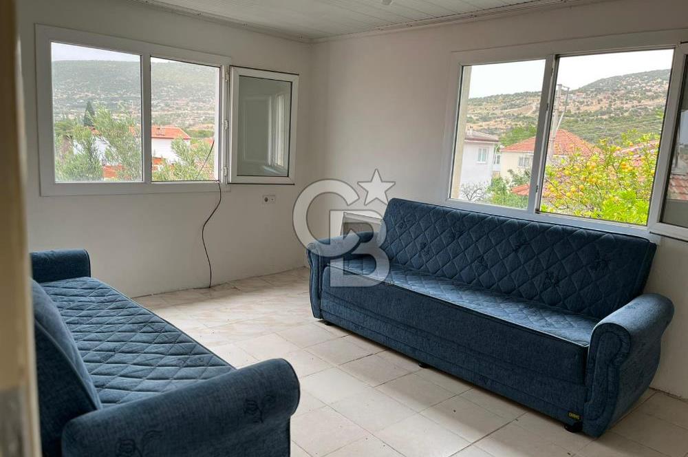 İZMİR DİKİLİ BADEMLİ'DE EŞYALI KİRALIK DAİRE