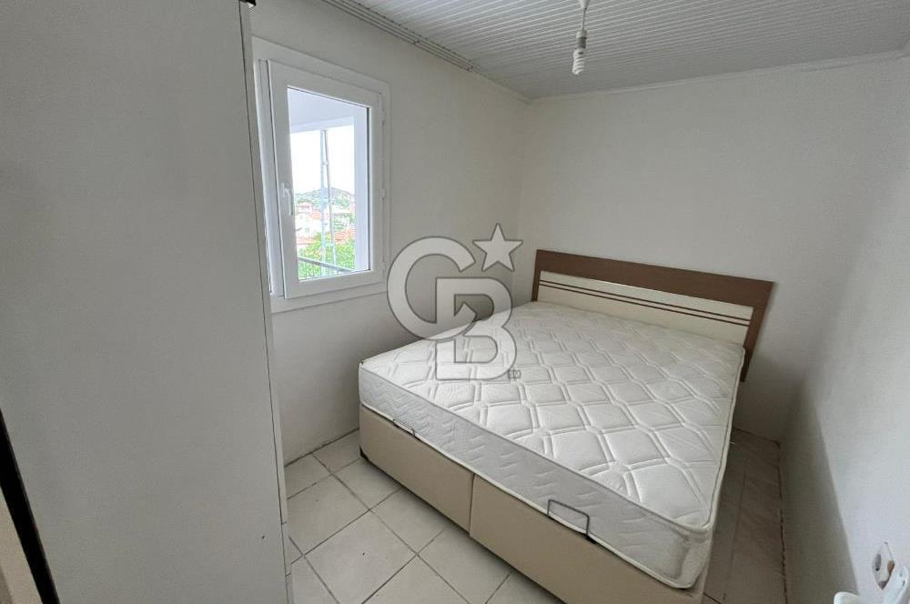 İZMİR DİKİLİ BADEMLİ'DE EŞYALI KİRALIK DAİRE