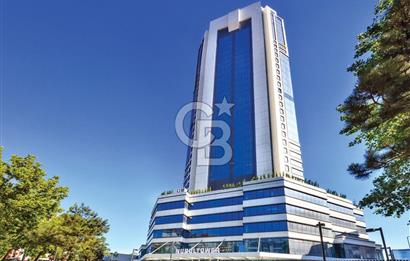 Şişli Nurol Tower'da Çift Cepheli Satılık Geniş Ofis