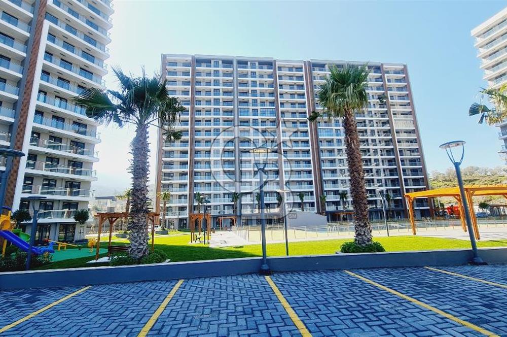 Manisa Meydan Sitesi Havuz Cephe Kiralık 1+1 Daire