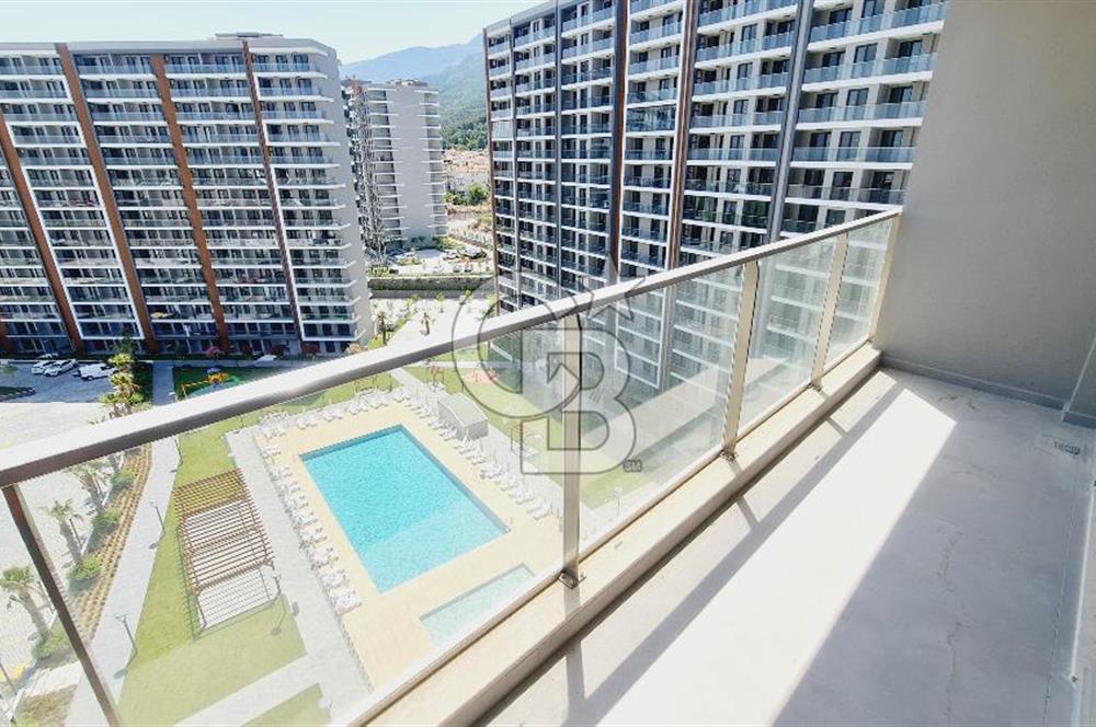 Manisa Meydan Sitesi Havuz Cephe Kiralık 1+1 Daire