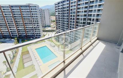 Manisa Meydan Sitesi Havuz Cephe Kiralık 1+1 Daire