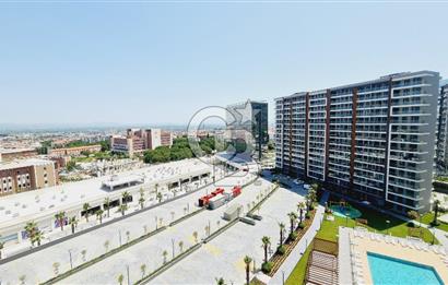 Manisa Meydan Sitesi Havuz Cephe Kiralık 1+1 Daire