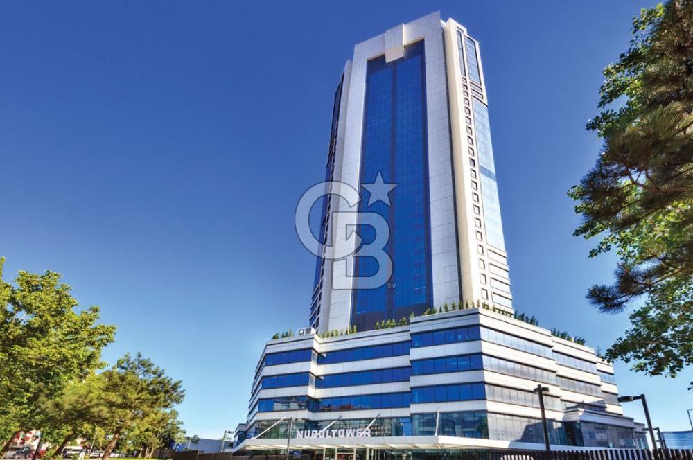 Şişli Nurol Tower'da Çift Cepheli Satılık Geniş Ofis