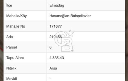 HASANOĞLAN'DA TEK TAPU KÖŞE PARSEL, HARFİYATSIZ SANAYİ ARSASI