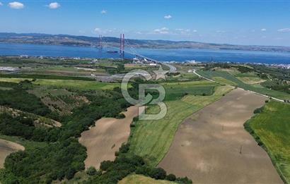 ÇANAKKALE LAPSEKİ GAZİSÜLEYMAN PAŞA'DA SATILIK BOĞAZ MANZARALI ARAZİ