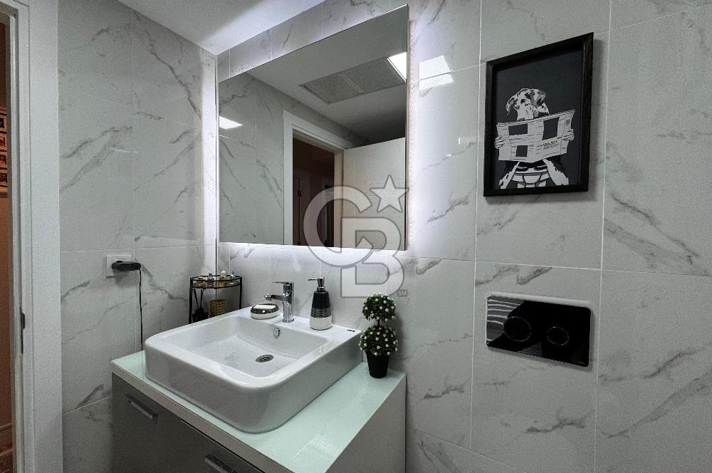 YAMANLAR ANIT SİTESİ'NDE DENİZ MANZARALI SATILIK 3+1 DAİRE