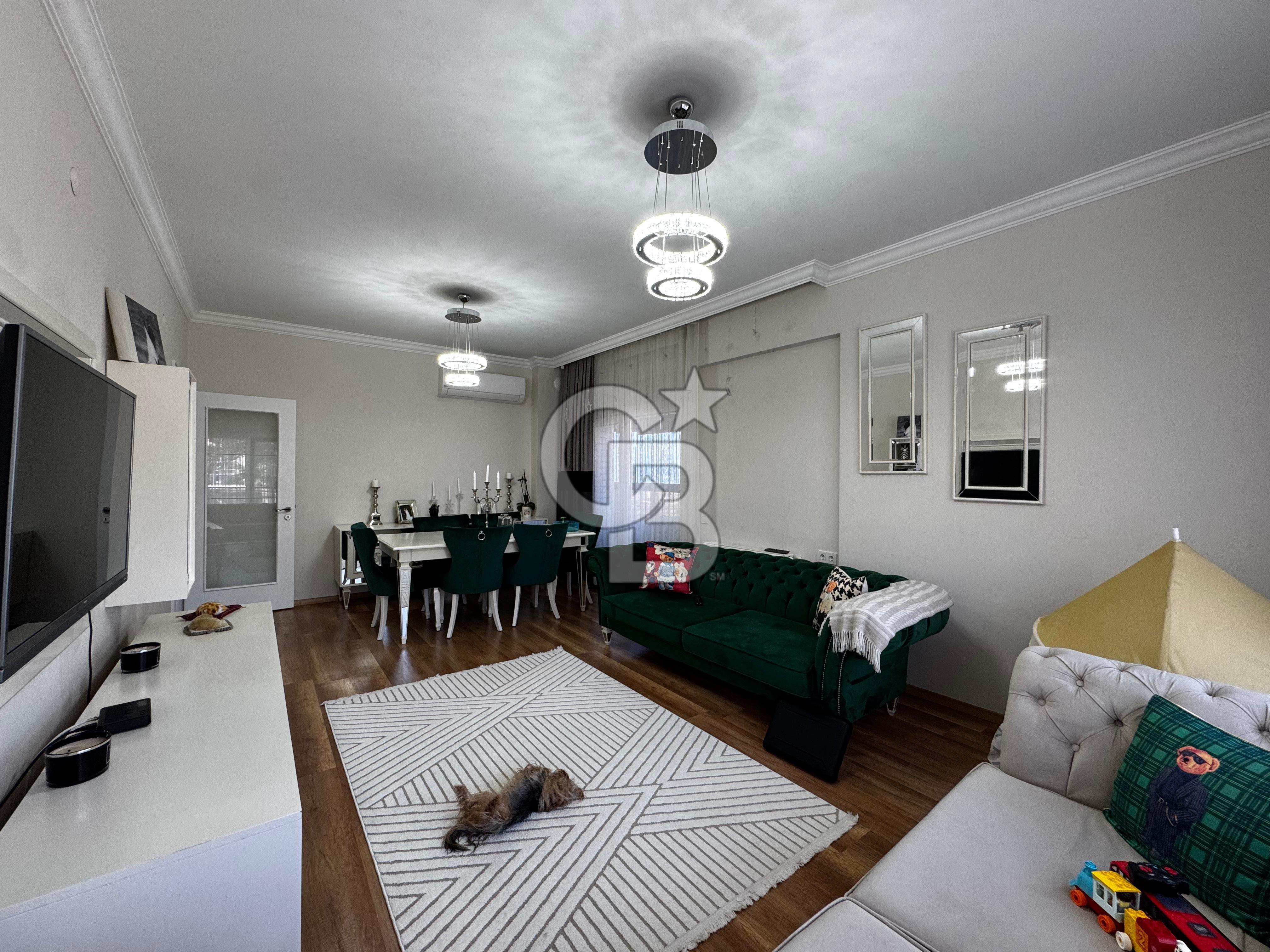 YAMANLAR ANIT SİTESİ'NDE DENİZ MANZARALI SATILIK 3+1 DAİRE