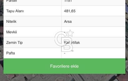 HATAY KIRIKHAN ANA YOLA CEPHE 481 M2, KONUT+TİCARİ SATILIK ARSA