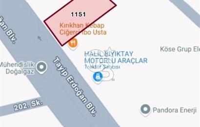 HATAY KIRIKHAN ANA YOLA CEPHE 481 M2, KONUT+TİCARİ SATILIK ARSA