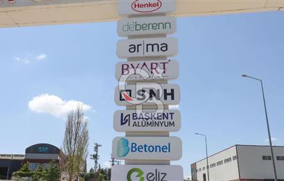 HASANOĞLAN'DA TEK TAPU KÖŞE PARSEL, HARFİYATSIZ SANAYİ ARSASI