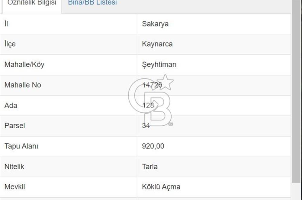 Kaynarca/Şeyhtimari Köyü/ 920 M2/orman kenarı/Satılık Arazi