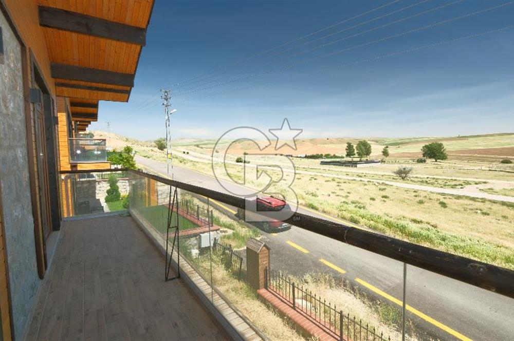 TEMELLİ YENİHİSARDA DUBLEKS 2+1 TAŞ VİLLA