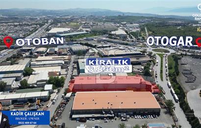 3.800m2 VİNÇLİ H:12 Metre Gebze E-5 / Otogar Yanıda Fabrika