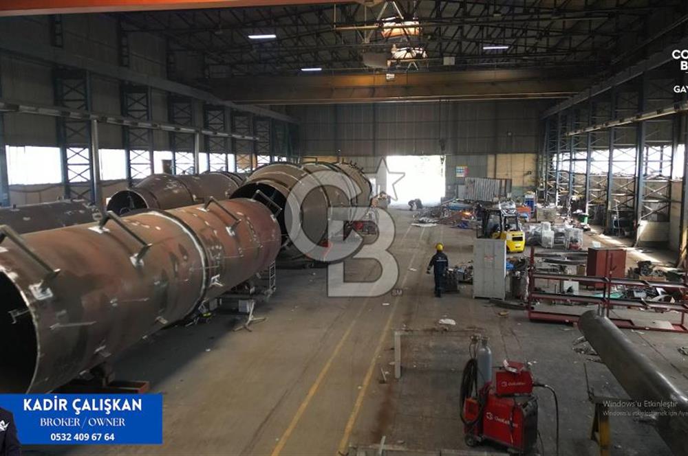 3.800m2 VİNÇLİ H:12 Metre Gebze E-5 / Otogar Yanıda Fabrika