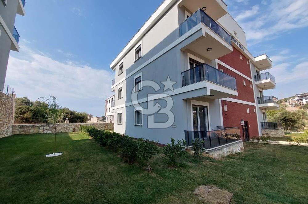 YENİ FOÇA'DA MÜSTAKİL BAHÇELİ 2+1 EŞYALI KİRALIK DAİRE