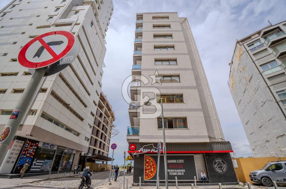 ALSANCAK 1.KORDONDA DENİZ MANZARALI SATILIK GENİŞ 4+1 OFİS