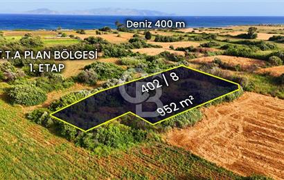Datça Kızlan'da Turizm Planında Satılık 952 m² İncirli Tarla