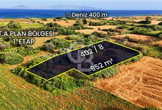 Datça Kızlan'da Turizm Planında Satılık 952 m² İncirli Tarla