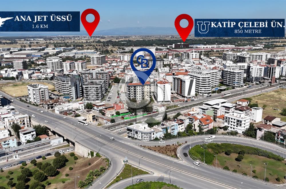 Çiğli Odes Park Balatçık'ta Kiralık 1+1 Daire
