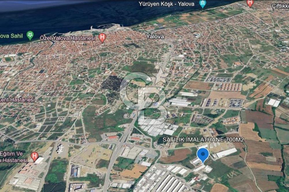 YALOVA KİRAZLI SATILIK İMALATHANE İŞ YERİ.! 650 M2