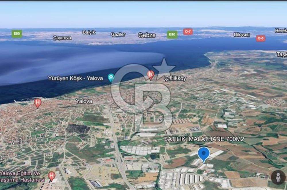 YALOVA KİRAZLI SATILIK İMALATHANE İŞ YERİ.! 650 M2