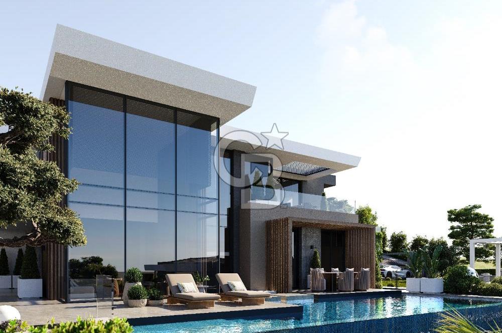 Çeşme Dalyan'da Eşsiz Konumda Müstakil Havuzlu Satılık 7+1 Villa