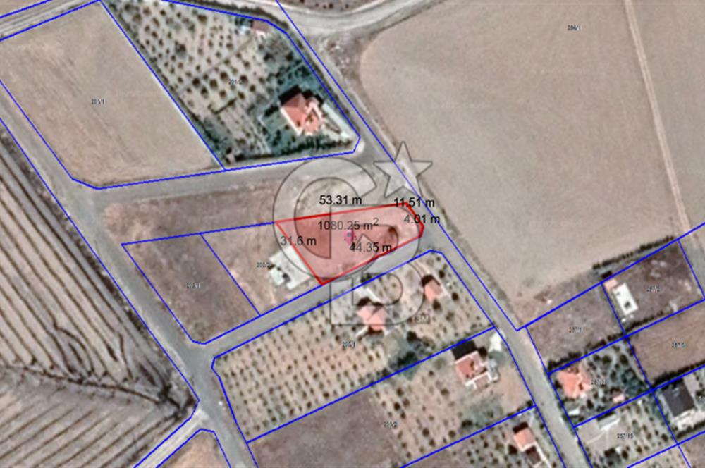Polatlı Gedikli 1080 m² Satılık Arsa