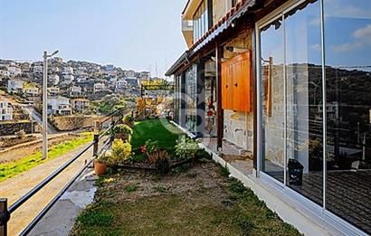 Yenifoça Stone House Sitesinde Satılık Dubleks Taş Villa