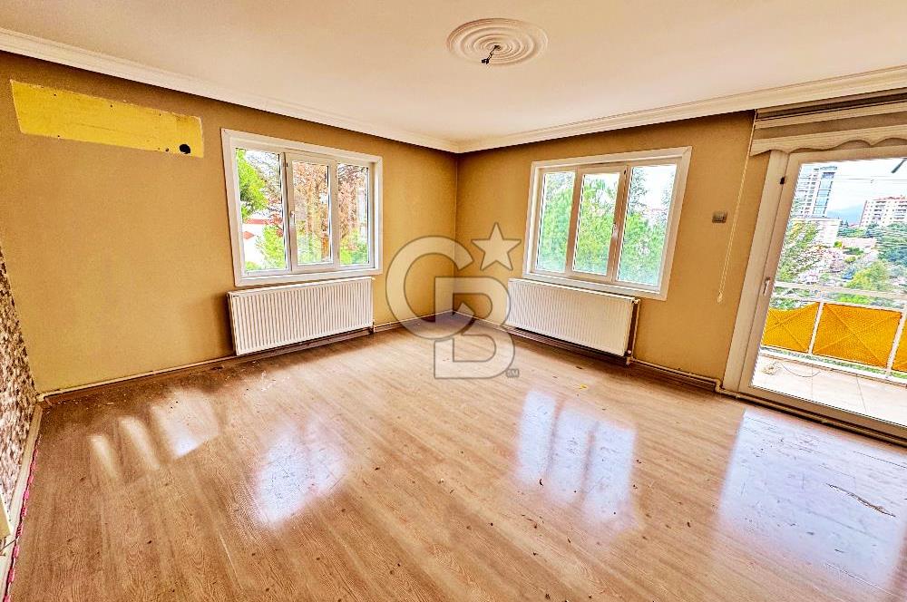 BORNOVA EVKA 3'TE SATILIK 3+1 ÇİFT CEPHE DAİRE
