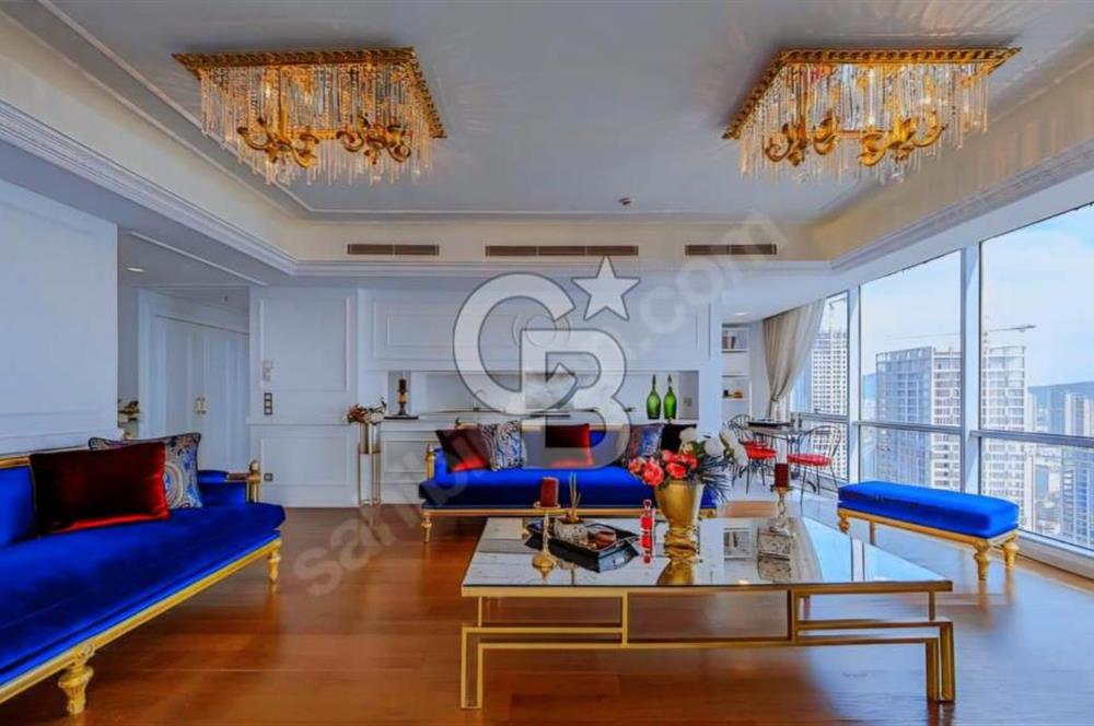 ATAŞEHİR ANDROMEDA GOLD FULL ADALAR MANZARALI DEV BALKONLU EŞYALI 3+1