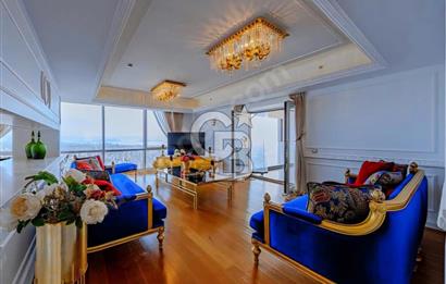 ATAŞEHİR ANDROMEDA GOLD FULL ADALAR MANZARALI DEV BALKONLU EŞYALI 3+1