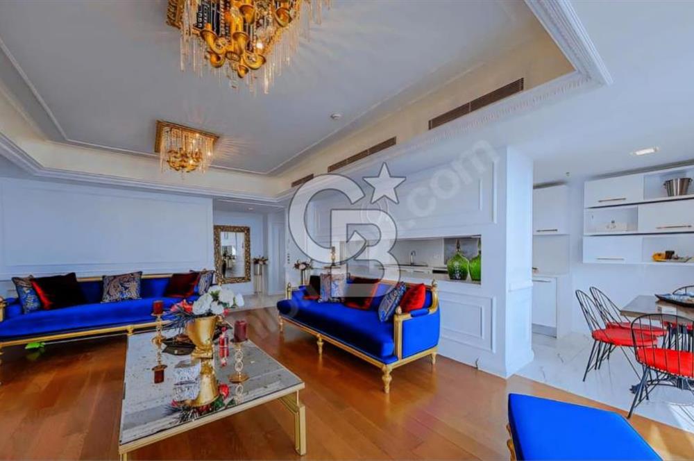 ATAŞEHİR ANDROMEDA GOLD FULL ADALAR MANZARALI DEV BALKONLU EŞYALI 3+1