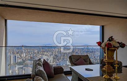 ATAŞEHİR ANDROMEDA GOLD FULL ADALAR MANZARALI DEV BALKONLU EŞYALI 3+1