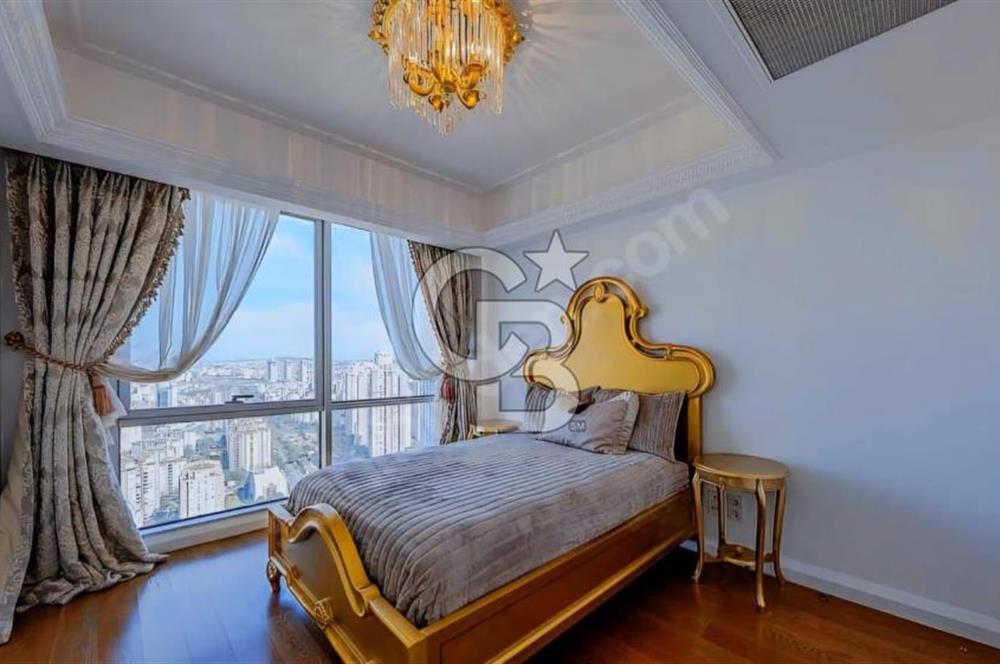 ATAŞEHİR ANDROMEDA GOLD FULL ADALAR MANZARALI DEV BALKONLU EŞYALI 3+1