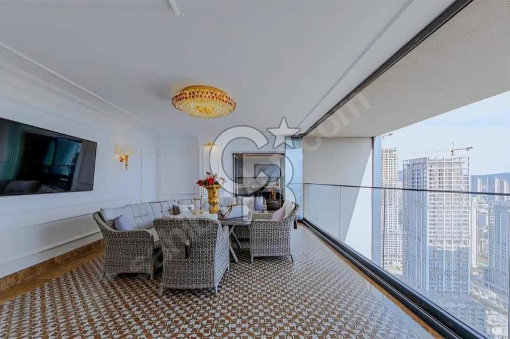 ATAŞEHİR ANDROMEDA GOLD FULL ADALAR MANZARALI DEV BALKONLU EŞYALI 3+1