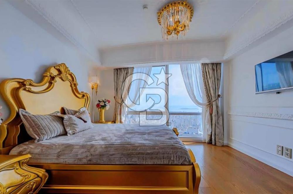 ATAŞEHİR ANDROMEDA GOLD FULL ADALAR MANZARALI DEV BALKONLU EŞYALI 3+1
