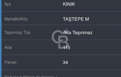 İzmir Kınık Taştepe'de Acil Satılık 2 Adet Tarla 