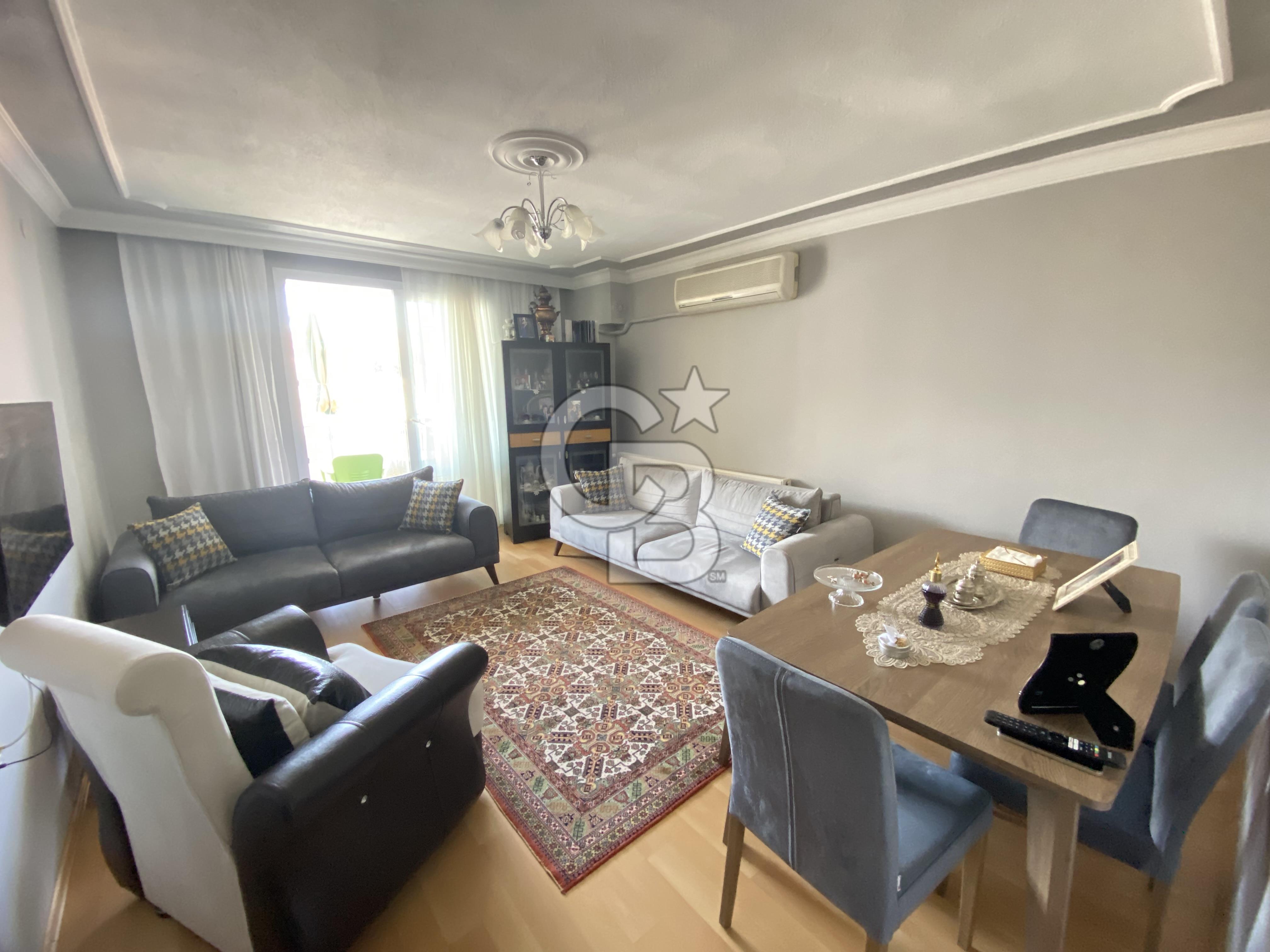 Merkezi konumda üç cephe 3+1 ferah daire