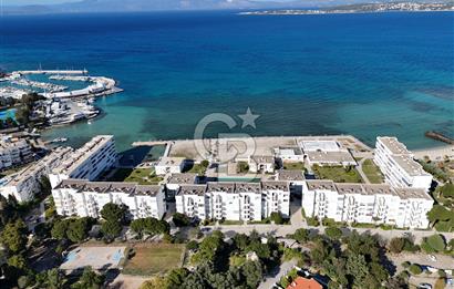 TEOK'tan Altıyunus Ege Çeşme Sitesinde Satılık Havuz Cephe 4+1