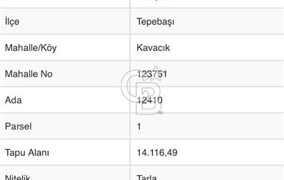 CB MARS'TAN ESKİŞEHİR'İN GELİŞEN BÖLGESİ KAVACIK'TA TARLA