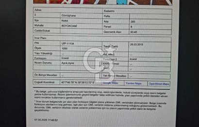 GÜMÜŞHANE KELKİT MERKEZ'DE TAM TİCARİ TEK TAPU YATIRIMLIK