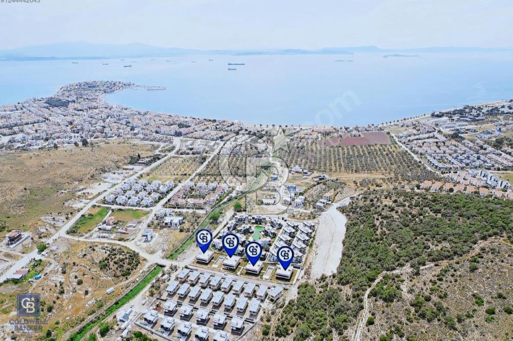 ÇANDARLI MERKEZDE HAVUZLU SİTEDE 1+1 SATILIK DAİRELER