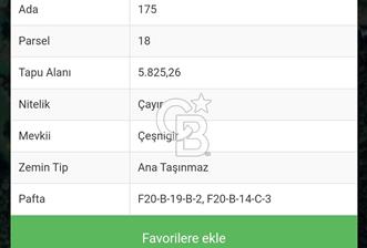 Çatalca başakköyde satılık arsa