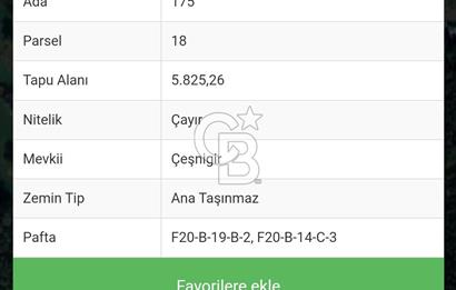 Çatalca başakköyde satılık arsa