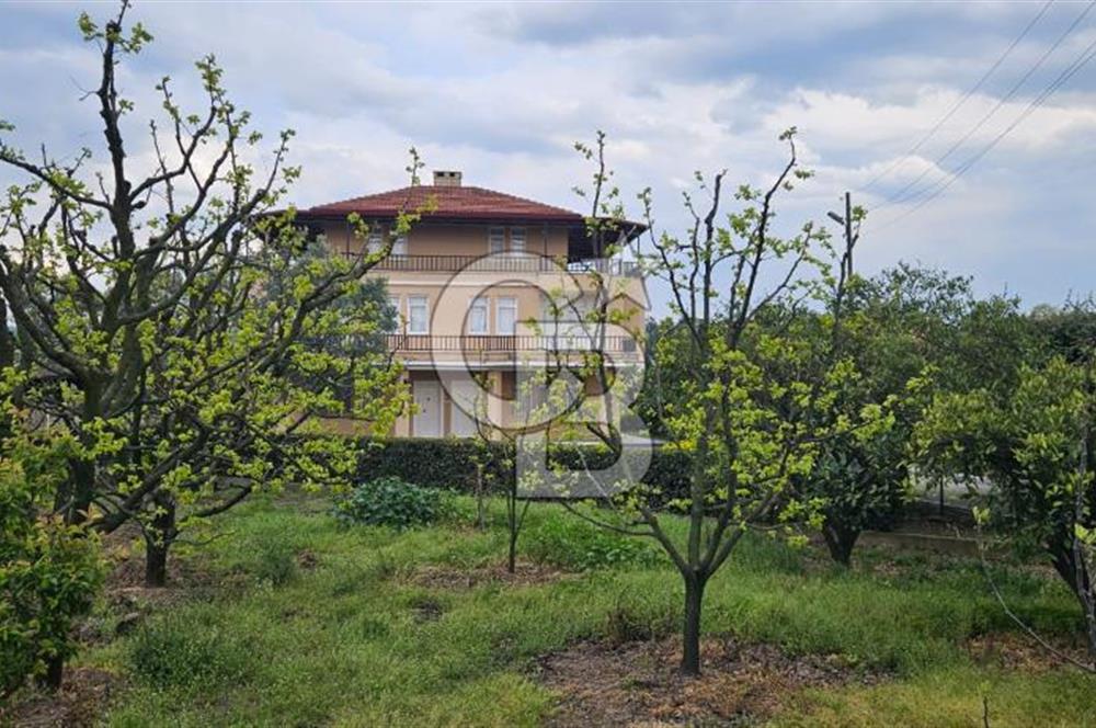 ALTINOVA CUMHURİYET MAH. 5350 M2 ARAZİ VE İÇİNDE SATILIK VİLLA!