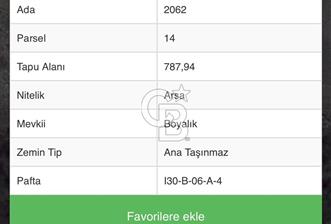 ELMADAĞ YENİMAHALLE BOYALIK MEVKİİNDE 787,94 M2 SATILIK TARLA