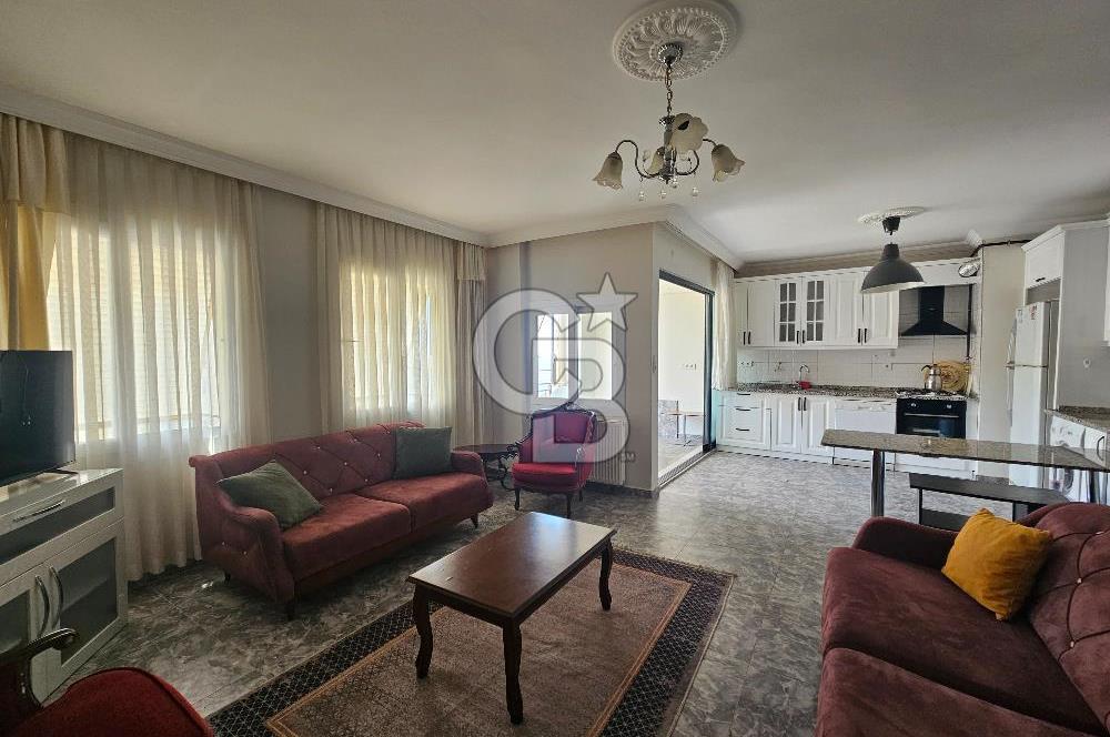 Mersin Davultepe Denize Sıfır Sitede Eşyalı Kiralık Daire